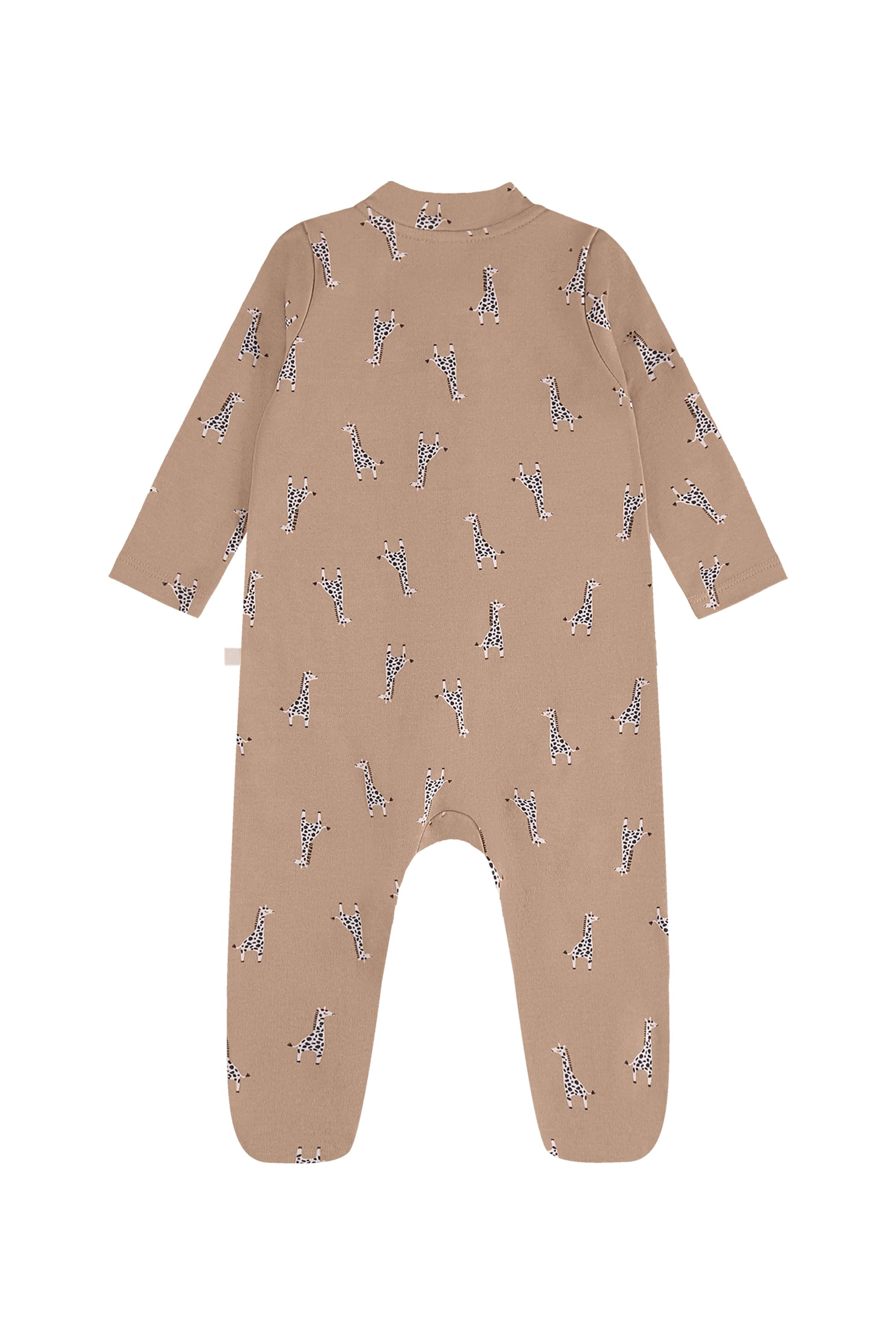 Macacão Girafinha para Bebê Menino (Marrom) Up Baby - Imagem 9